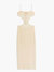 Ruched Cutout Maxi Cover Up In Beige