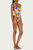 Scoop One Piece In Pearl Multi Abstract Floral