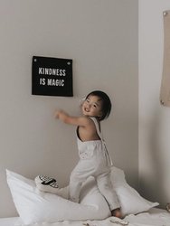 Kindness Is Magic Banner - Black