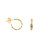 Twisted Post Earring - Gold