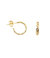 Twisted Post Earring - Gold