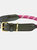 Weatherbeeta Rope Leather Dog Collar (Burgundy/Brown) (L) - Burgundy/Brown