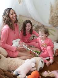 Kid's Blush Beauty Pink Pajama Set - Blush Beauty Pink