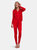 Women's Red Pajama Set - Red