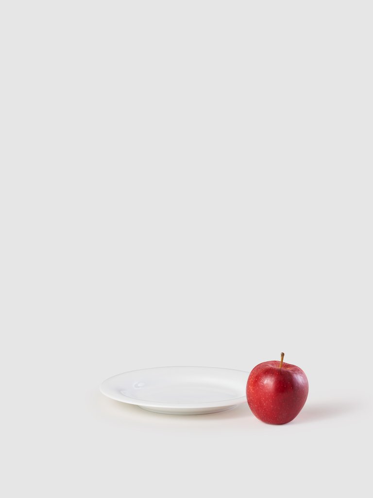 Porcelain Flat Salad Plate