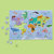 Animal World Map 250 Piece Kids Puzzle