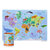 Animal World Map 250 Piece Kids Puzzle