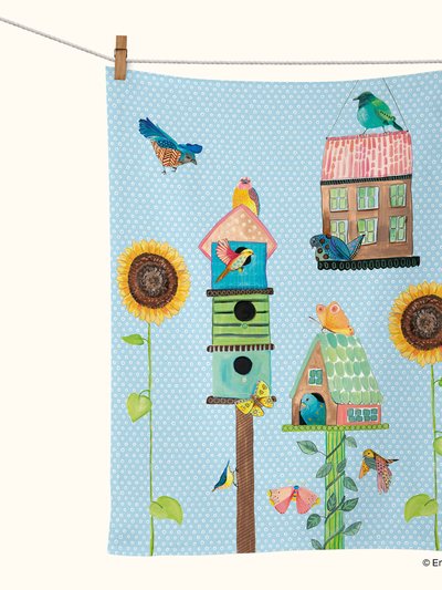 Werkshoppe Birdhouse Lane | Cotton Tea Towel product