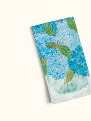 Blue Hydrangeas  | Cotton Tea Towel