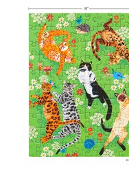 Cat Nap 100 Piece Jigsaw Puzzle