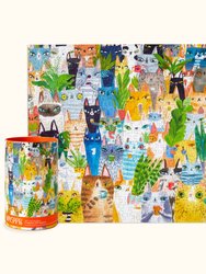 Cat Plant Exchange | 500 Piece Puzzle