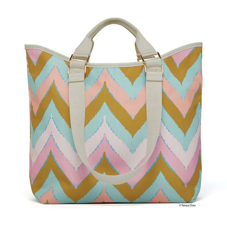 Chevron Go Big Tote Bag