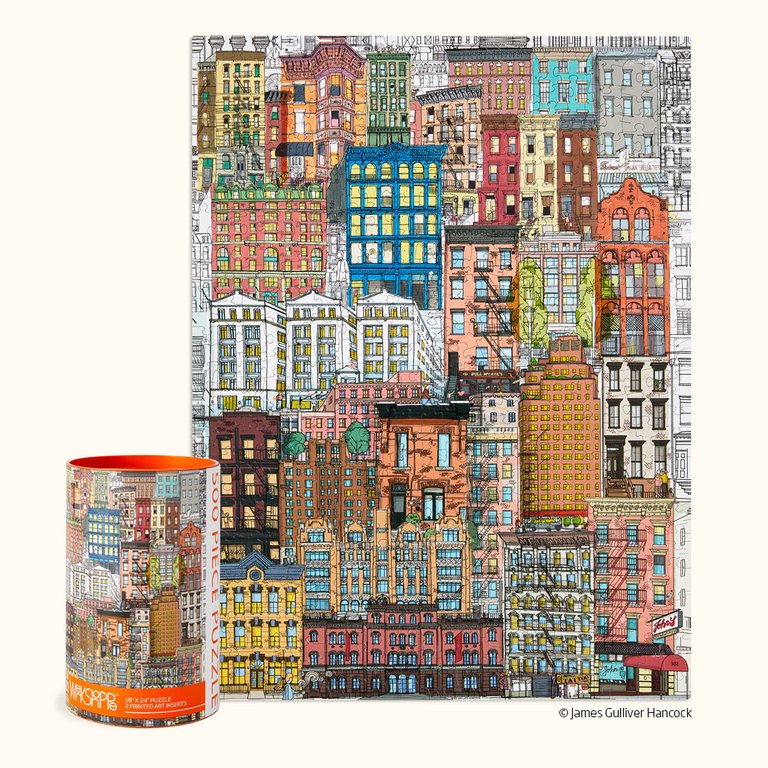 City Life | 500 Piece Puzzle