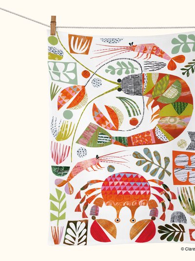 Werkshoppe Crab Shack | Cotton Tea Towel product