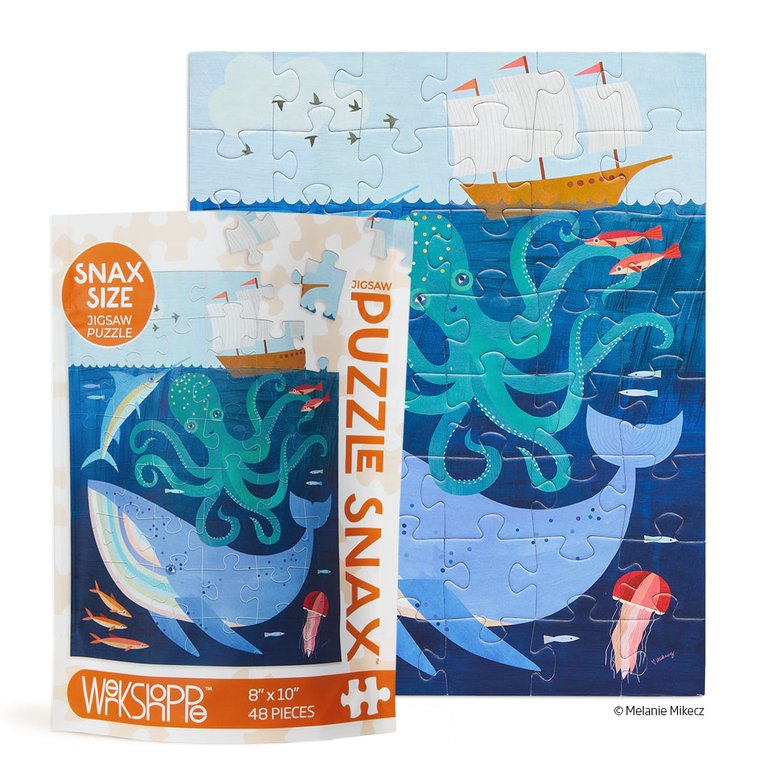 Deep Sea Adventure 48 Piece Jigsaw Puzzle Snax