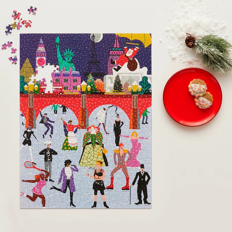 Icons on Ice 500 Piece Jigsaw Puzzle