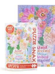 Kind Loving Strong 100 Piece Puzzle Snax