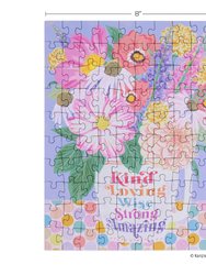 Kind Loving Strong 100 Piece Puzzle Snax