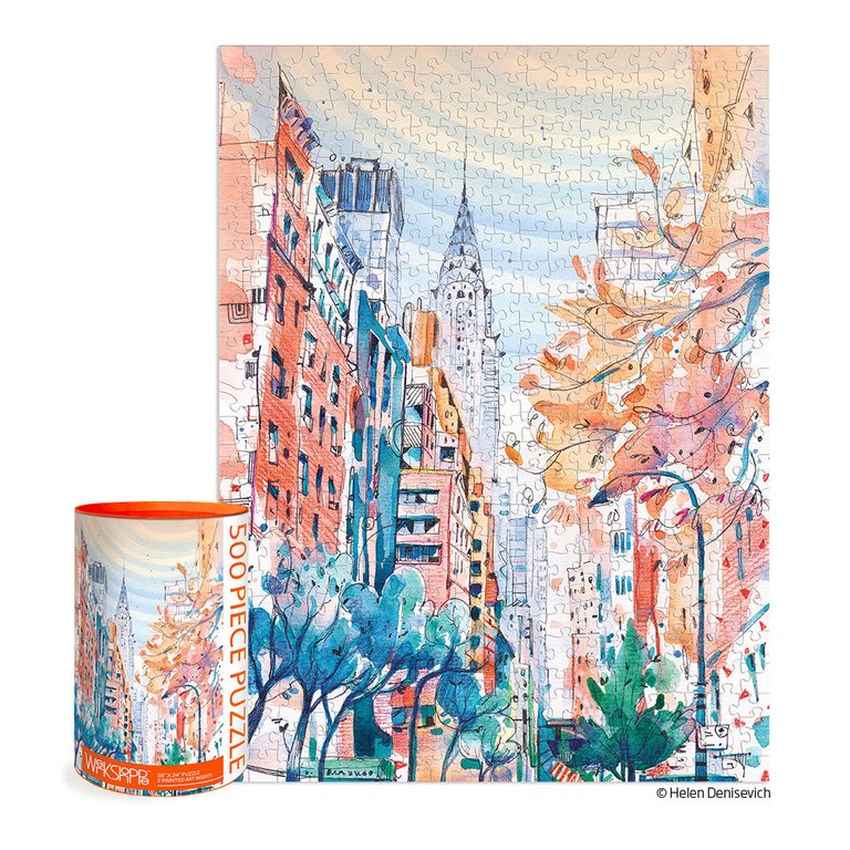 Lexington Ave 500 Piece Jigsaw Puzzle