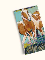 Painted Horses | Cotton Tea Towel