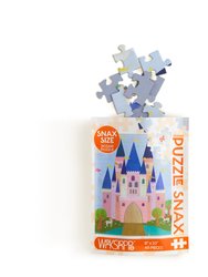 Pink Royal Castle 48 Piece Jigsaw Puzzle Snax