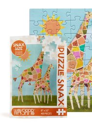 Sunshine Giraffes 48 Piece Puzzle Snax