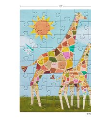 Sunshine Giraffes 48 Piece Puzzle Snax