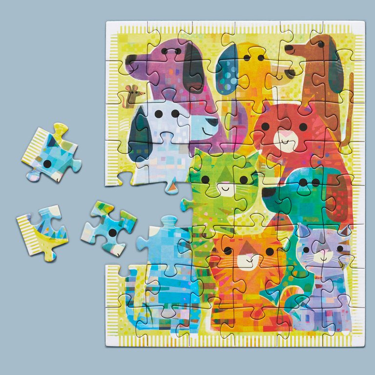 Tats And Dods 48 Piece Kids Puzzle Snax