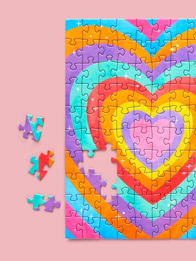 Werkshoppe Velvet Heart 100 Piece Jigsaw Puzzle product