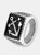 Crucible Antiqued Stainless Steel Anchor Signet Ring - Stainless Steel