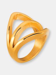 ELYA Free Form Stainless Steel Ring