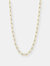 ELYA Large 7mm Paperclip Necklace 28"