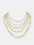 ELYA Medium Round 5mm Paperclip Necklace 28"