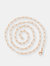 ELYA Small 3.5mm Paperclip Necklace 28" - Rose Gold