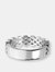 Men's Stainless Steel Polished ID Bracelet Themed Ring