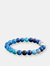 Polished 10mm Natural Stone Bead Stretch Bracelet