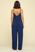 Alaiya Solid Strap Jumpsuit