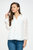 Alison Roll-Tab Sleeve Collared Lace Blouse