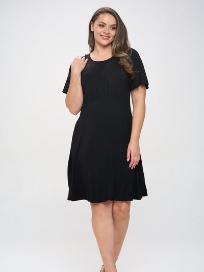 West K Elli Plus Size Short Sleeve Dress product
