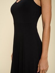 Lilah Solid Strap Dress