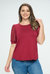 Lizzy Plus Size Short Sleeve Knit Top