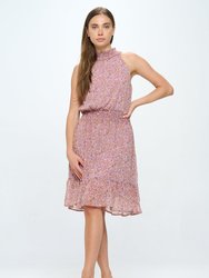 Sadie Smocked Halter Dress