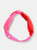 The Color Block Headband. - Pink