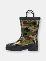 Kids Camo Rain Boots