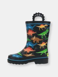 Kids Dino World Rain Boots