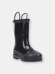 Kids Firechief 2 Rain Boot - Black