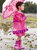 Kids Flower Cutie Rain Boots - Pink