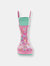 Kids Flutter Rain Boot - Pink