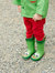 Kids Frog Rain Boots