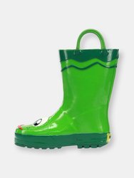 Kids Frog Rain Boots